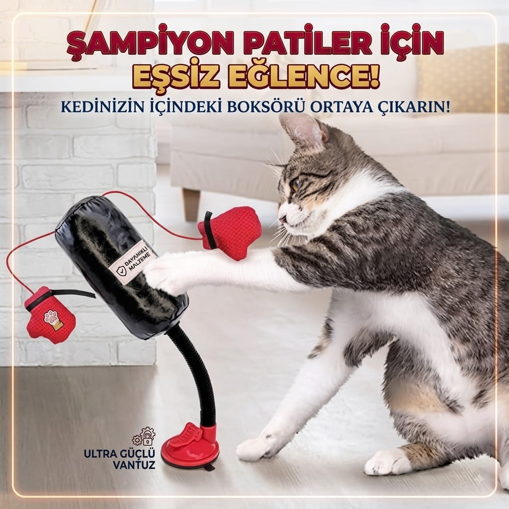 KEDİ BOKS TORBASI