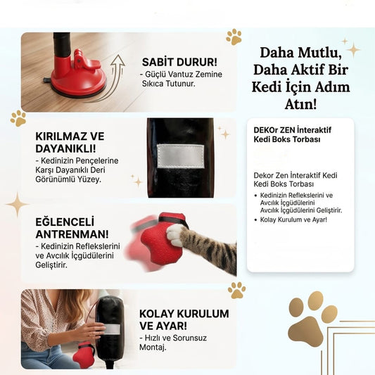 KEDİ BOKS TORBASI